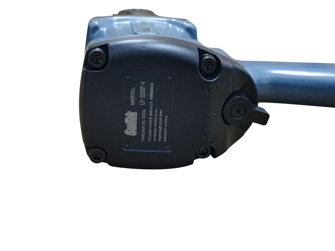 रबर कवर के साथ कार के लिए 6000rpm सेंट्रल न्यूमेटिक 1/2 इन एयर इम्पैक्ट रिंच